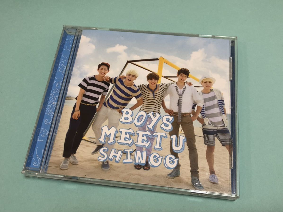 【美中古】ラスト1枚 SHINee BOYS MEET U 通常盤 CD シャイニー テミン 未再生の画像1