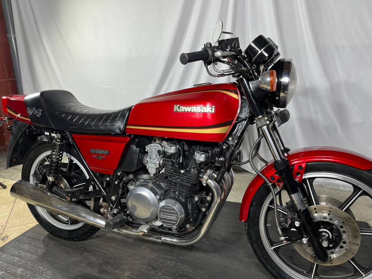 Yahoo!オークション - 極上Z500FX 車体とエンジンの状態最高 Yahoo!オークション - 極上Z500FX 車体とエンジンの状態最高