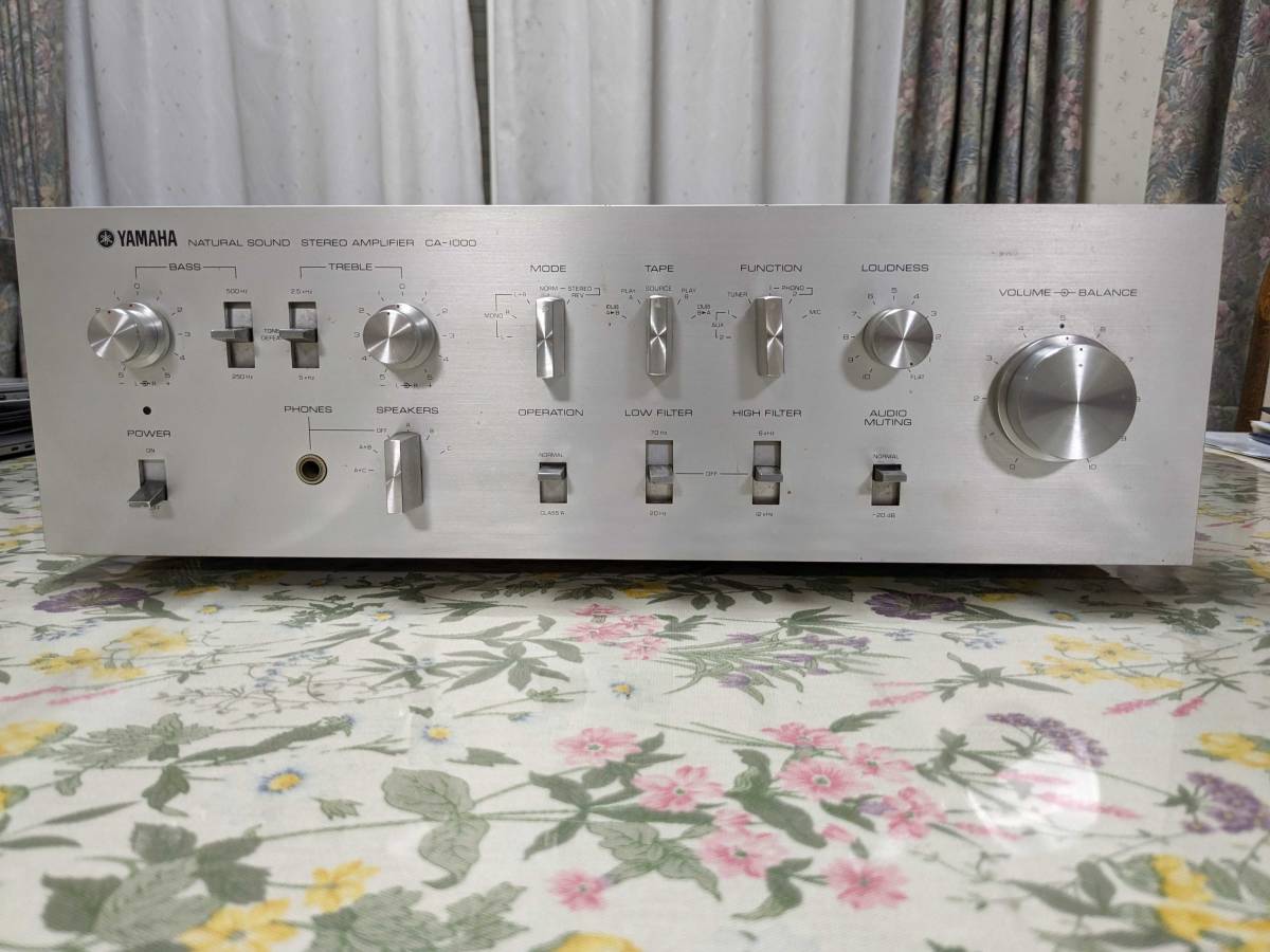 YAMAHA 　プリメインアンプ　CA-1000　（動作確認済み）_画像1