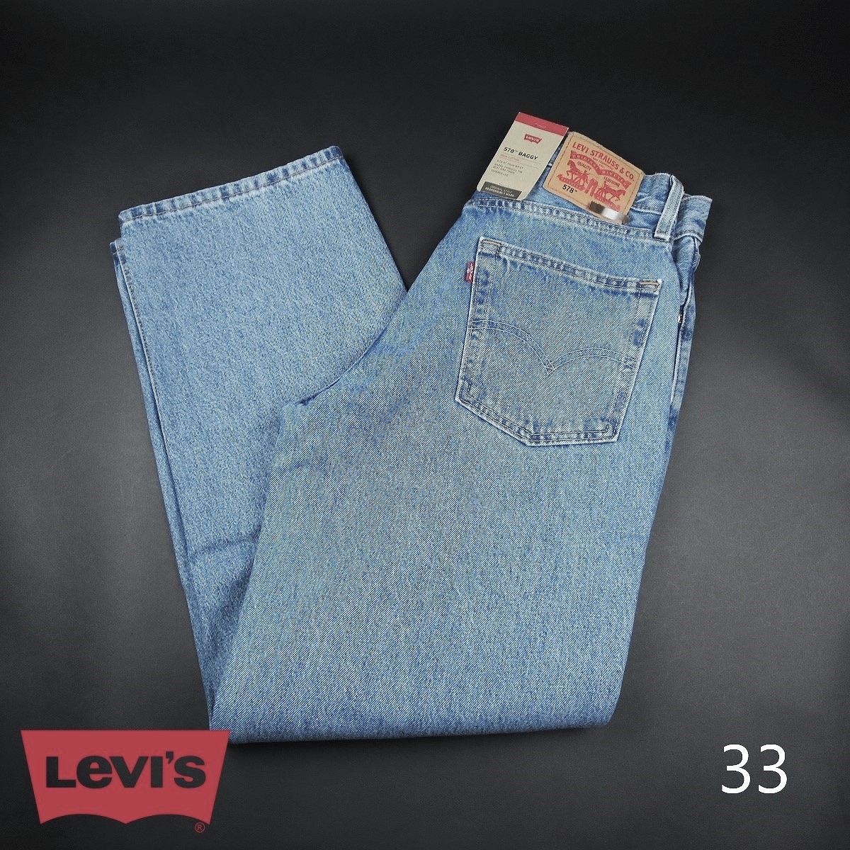 春夏新作モデル 新品☆Levi's/リーバイス/578バギージーンズA475/MIN