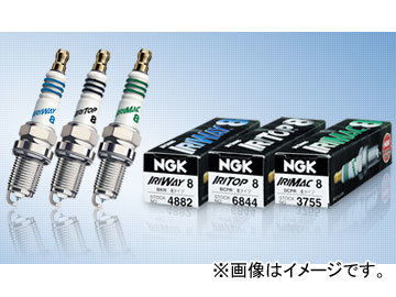 NGK イリシリーズ スパークプラグ IRIWAY8(No.4882) 入数：1本 マツダ センティア_画像1