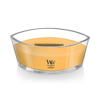 WoodWick/ウッドウィック ハースウィック アロマキャンドル シーサイドミモザ WW940053039_画像2