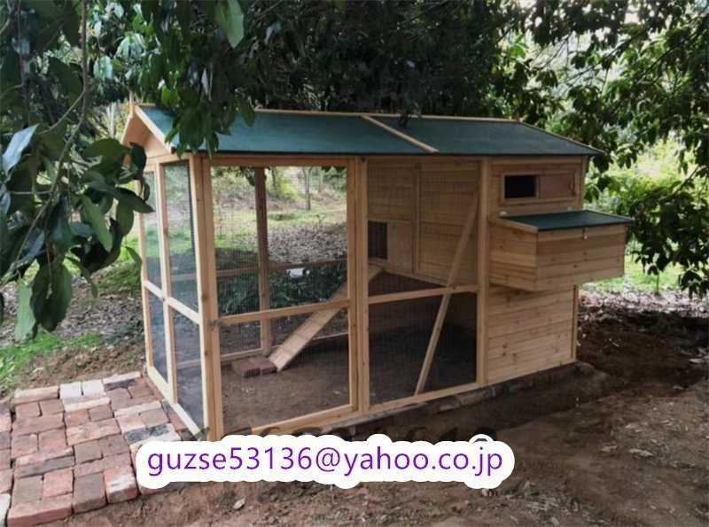  very popular * large breeding cage animal cage natural Japanese cedar material outdoors a Hill bird cage chicken basket many head .. ventilation enduring abrasion construction ventilation . is good robust ...