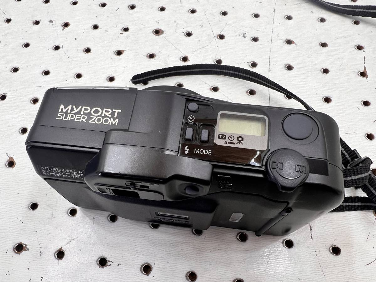 【T】A3◆RICOH MYPORT SUPERZOOM リコー マイポート スーパーズーム コンパクトフィルムカメラ ※動作未確認につきジャンク_画像7