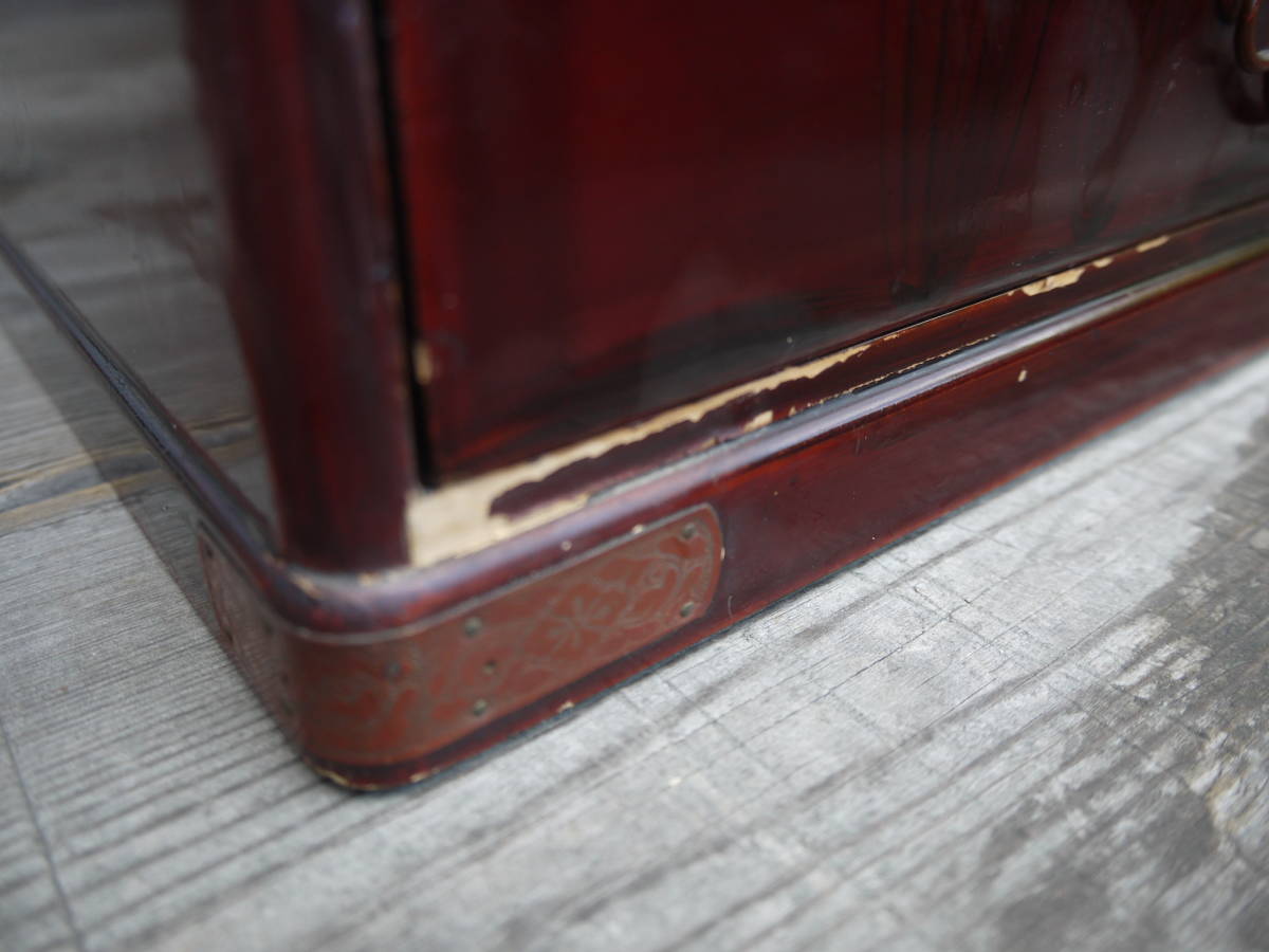 【H30919】昭和レトロ 木製 アクセサリーボックス ジュエリーボックス 宝石箱 小物収納_画像3