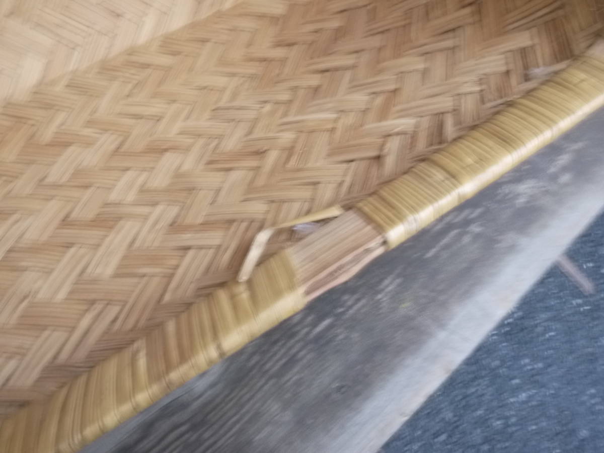 昭和レトロ　行李 衣装ケース 自然素材　竹編み_画像10