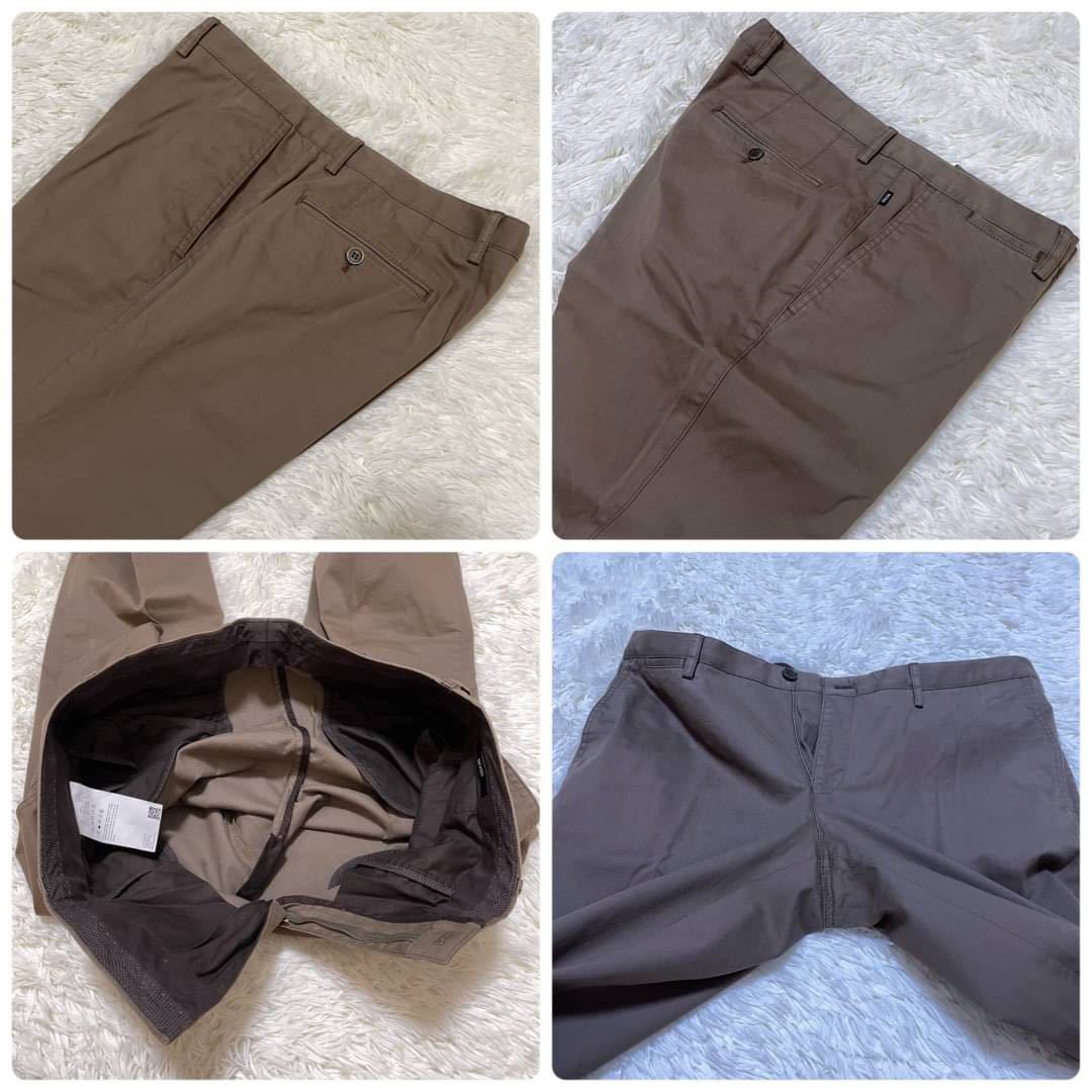 まとめ買いでお得 通勤 ビジネス ヒューゴボス ストレッチ 千鳥格子 美