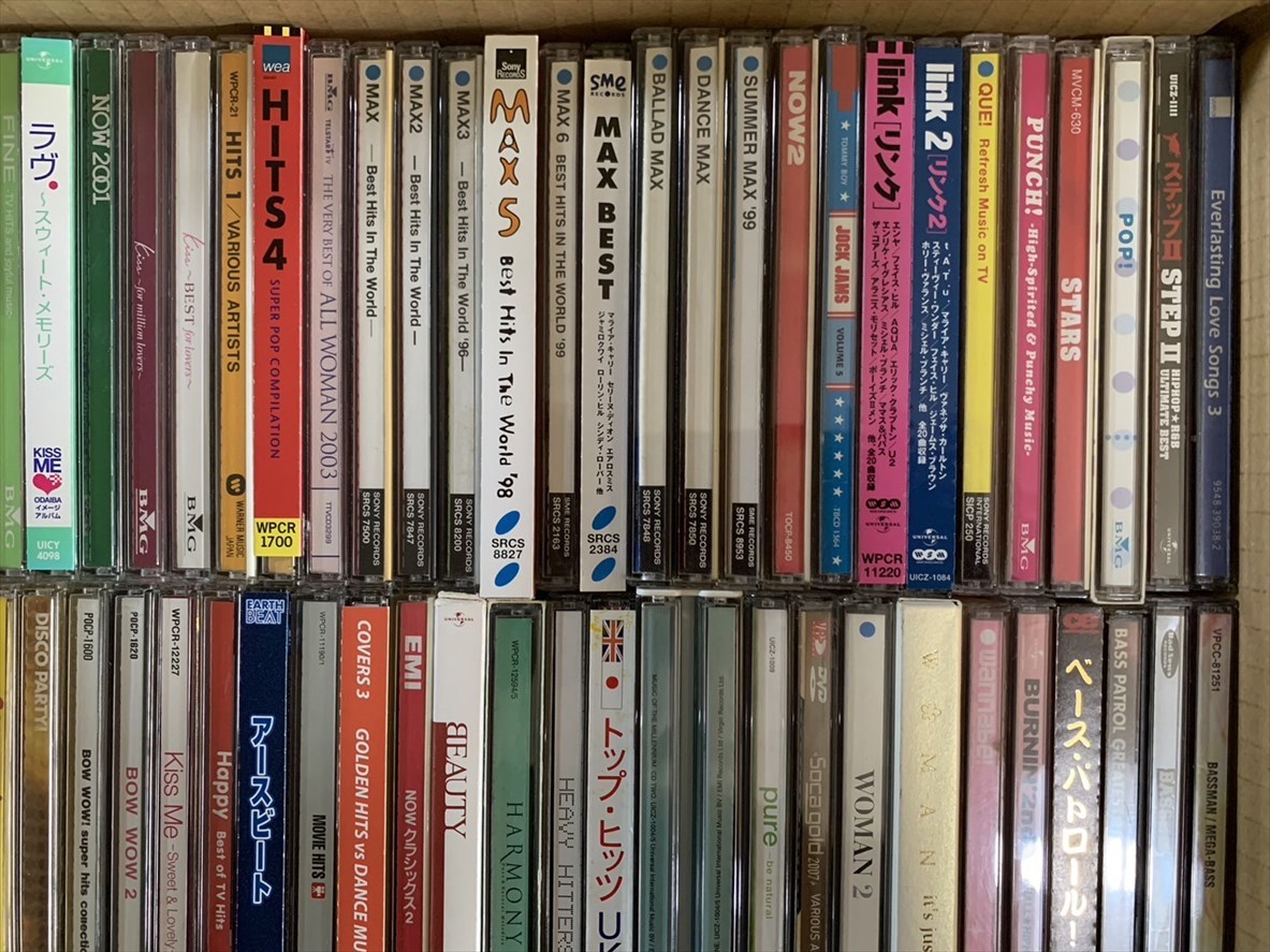 洋楽 オムニバス コンピレーションアルバム CD 100枚セット [AS833]