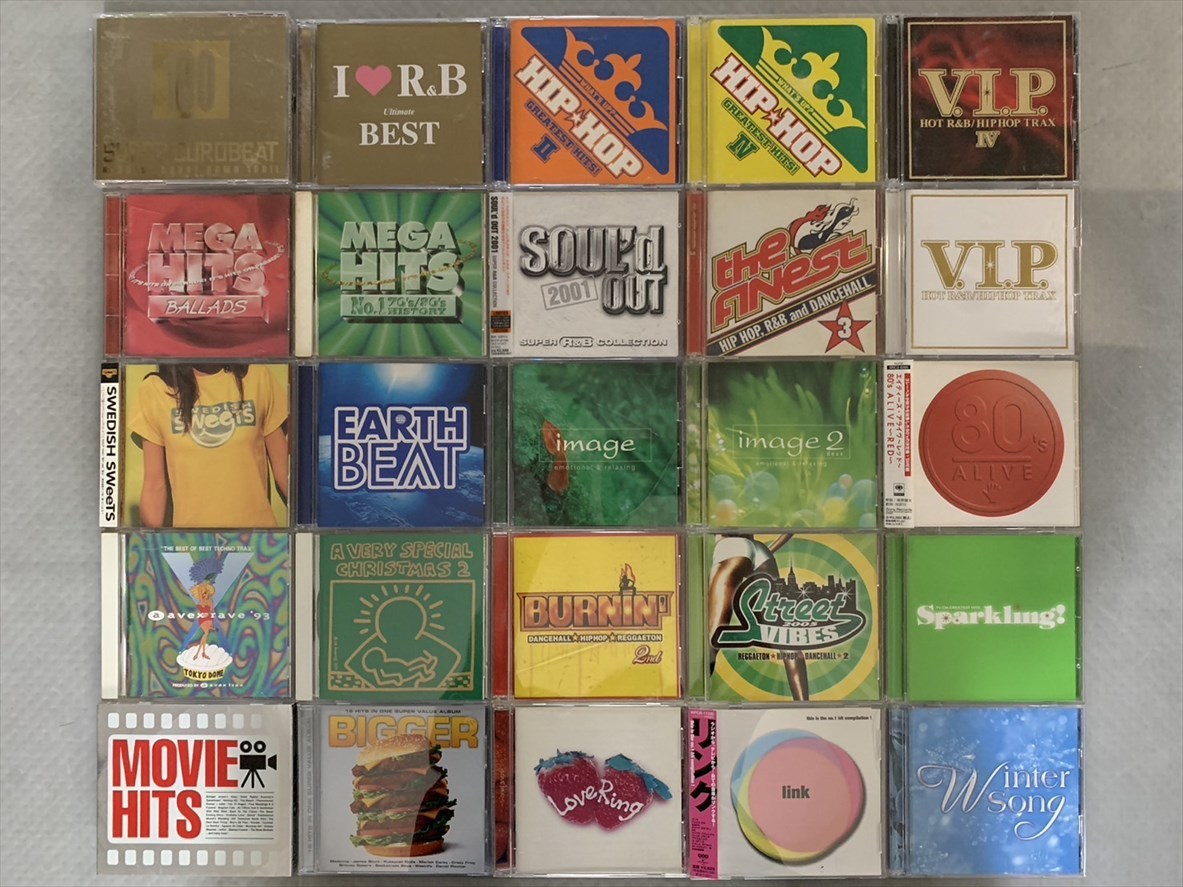 洋楽 オムニバス コンピレーションアルバム CD 100枚セット 洋楽 オムニバス コンピレーションアルバム CD 100枚セット