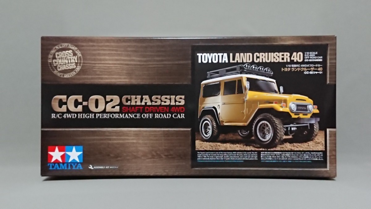 Yahoo!オークション - 【未使用】タミヤ 1/10RC CC-02シャーシ トヨタ...