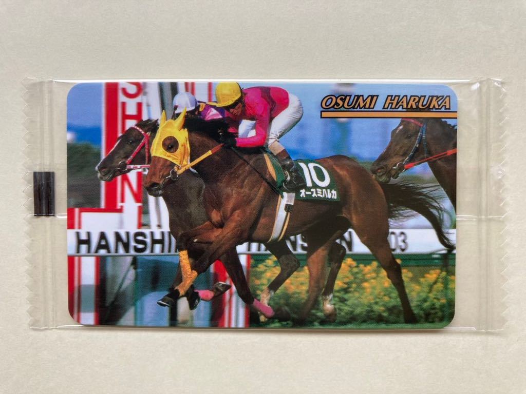 未開封 NO806 オースミハルカ まねき馬倶楽部 競馬 カードの画像1