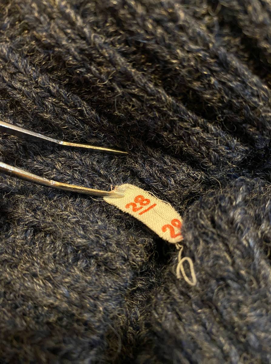  б/у одежда Англия производства LANDS\'END Fisherman вязаный свитер XL Ran z end Alain Vintage кабель 