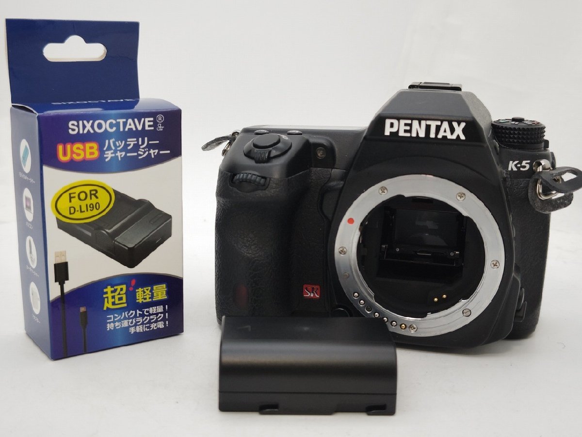 割引 電池 互換性 K-5 PENTAX 充電器 美品 ペンタックス 付