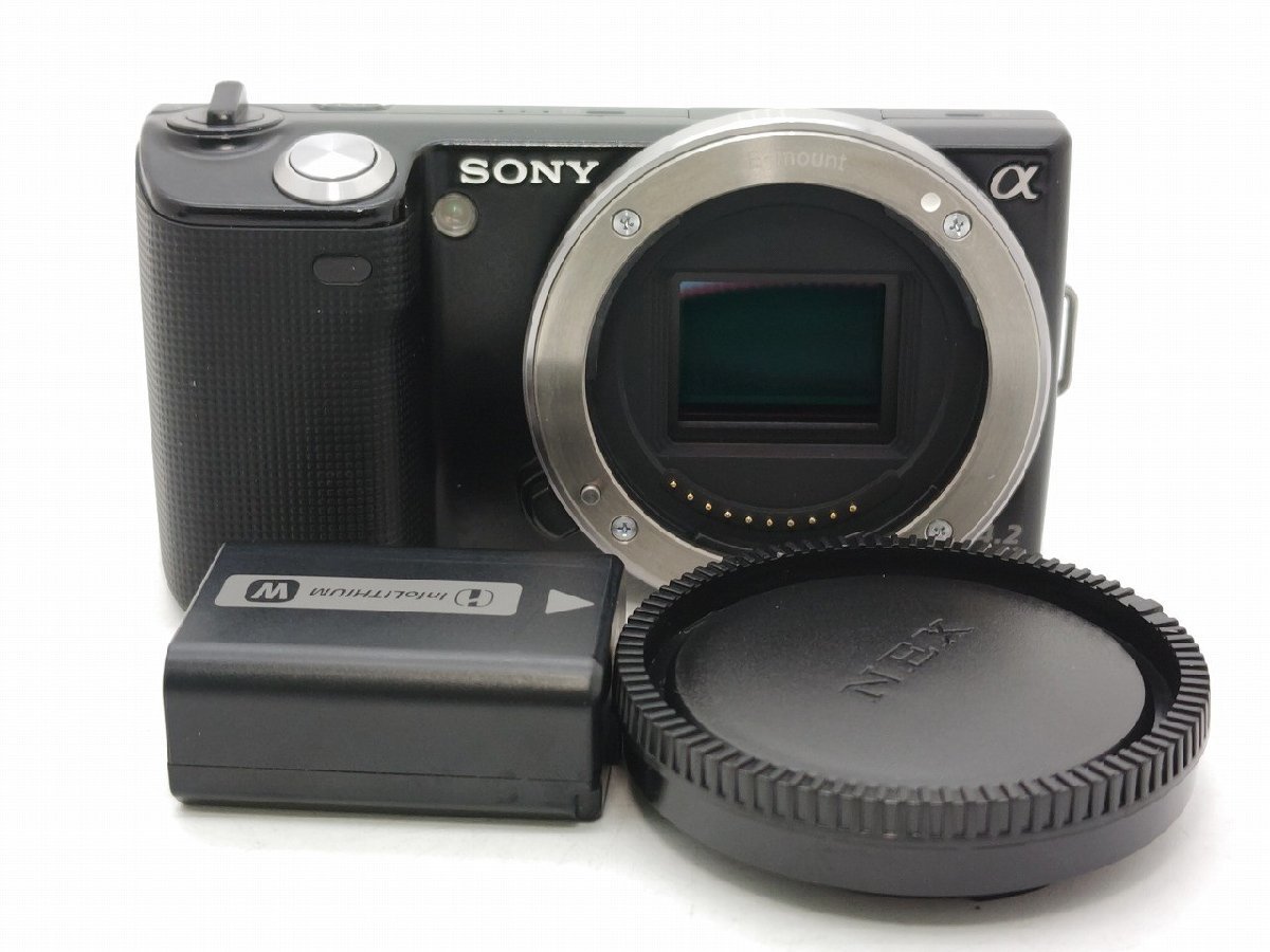 格安SALEスタート！ SONY NEX-5 ソニー ミラーレス一眼レフ ブラック