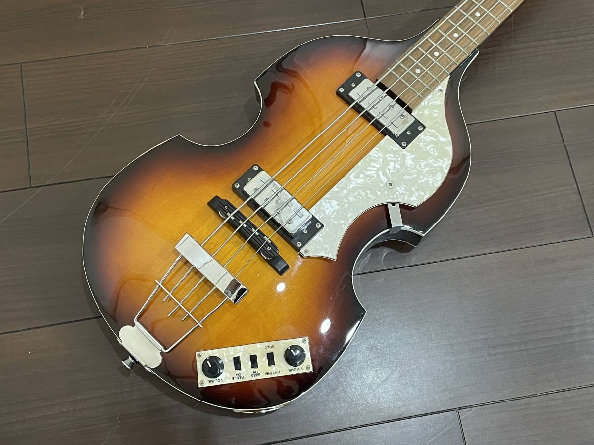 HOFNER IGNITION BASS バイオリンベース ケース付き-