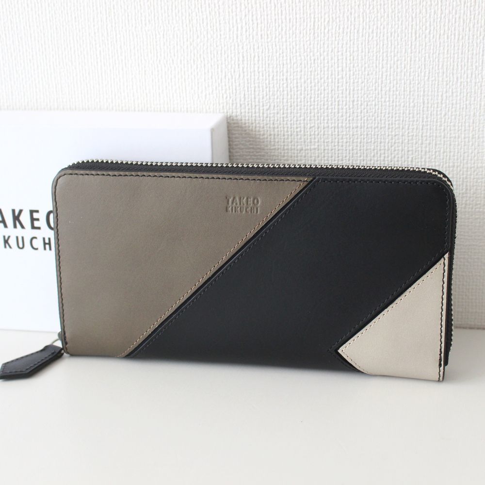 大きな割引 KIKUCHI TAKEO 新品タケオキクチ 牛革 レザーウォレット