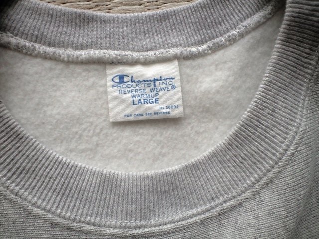 即決 復刻 青タグ Lサイズ グレー Champion REVERSE WEAVE 即決 復刻 青タグ Lサイズ グレー Champion REVERSE WEAVE