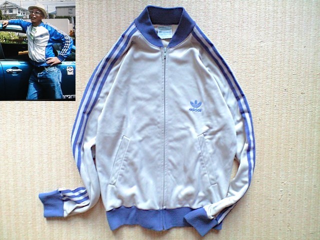 即決 希少カラー 80s USA製 ヴィンテージ adidas ATP ジャージ S