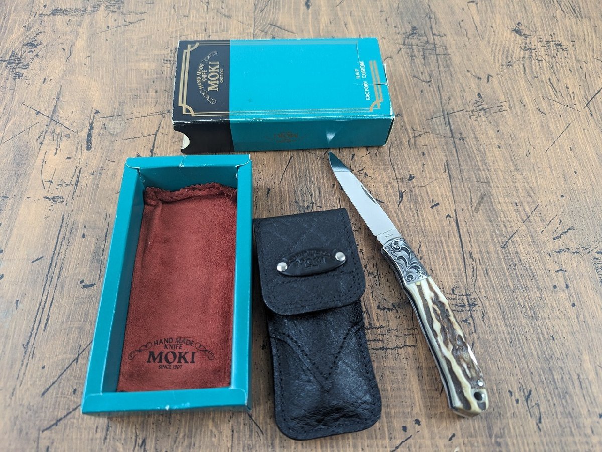 生まれのブランドで 〇M-508/MOKI KNIFE ケース付き /1円~ ATS34 フォールディングナイフ モキナイフ ハンドメイドナイフ その他 生まれのブランドで 〇M-508/MOKI KNIFE ケース付き /1円~ ATS34 フォールディングナイフ モキナイフ ハンドメイドナイフ その他