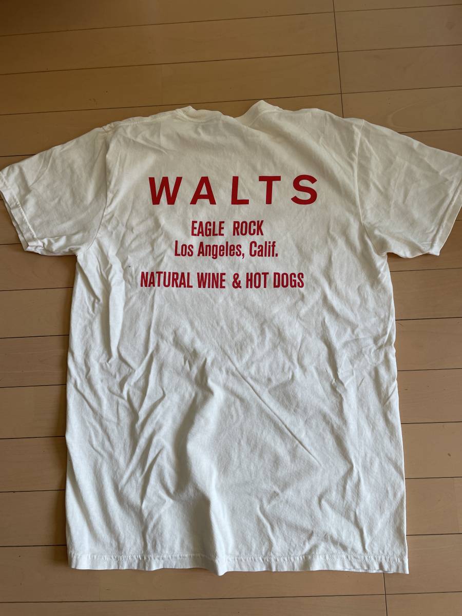 WALT'S BAR Tシャツ M ワルツバー ロサンゼルス VANS 生成り Alexis Ross Jay Howell CAFE LEGS ロンハーマン_画像1