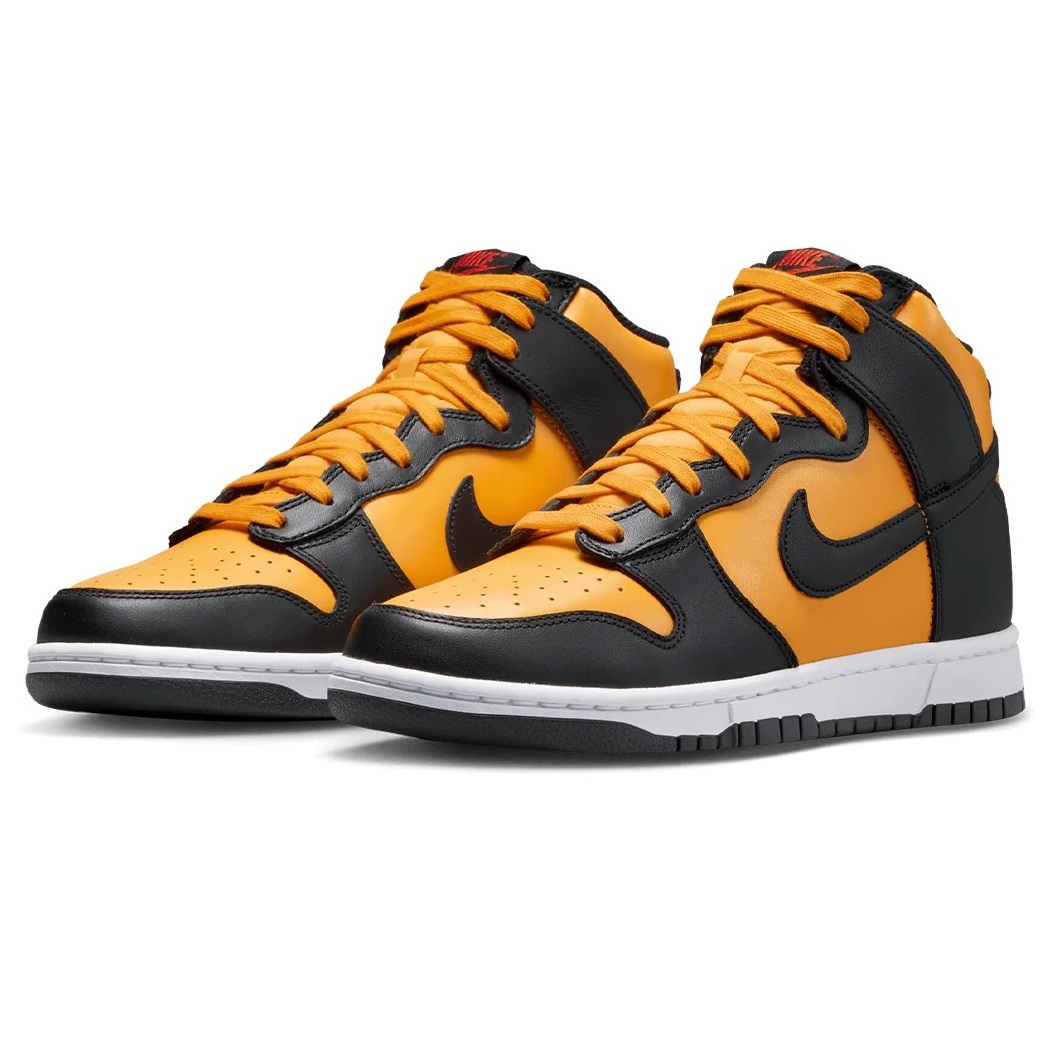 ☆NIKE DUNK HI RETRO 黄/黒 27.0cm ナイキ ダンク ハイ レトロ DD1399-700