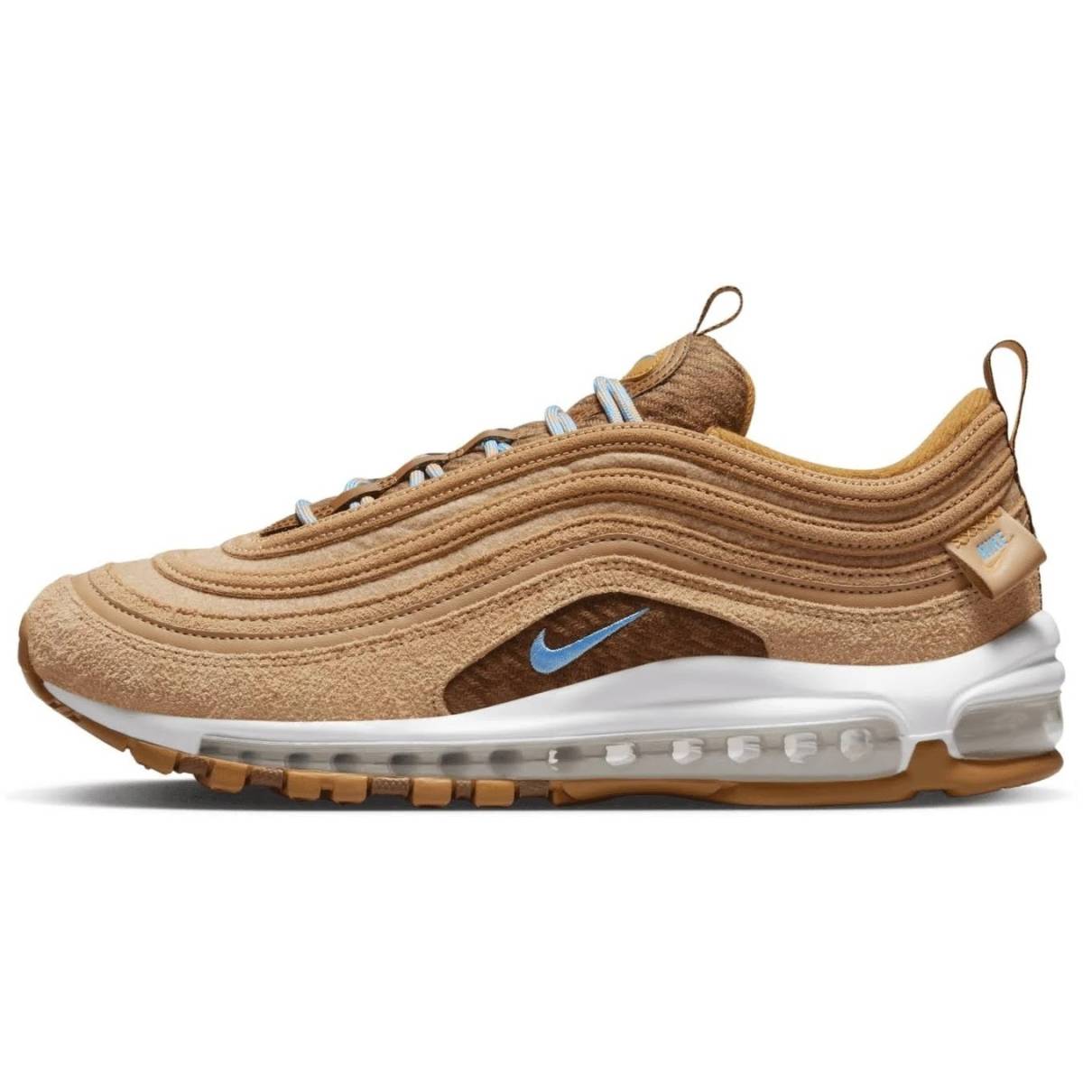 ☆NIKE AIR MAX 97 SE TEDDY BEAR ベージュ/焦茶/水 26.5cm ナイキ エア マックス 97 SE テディベア DZ5348-288_画像3