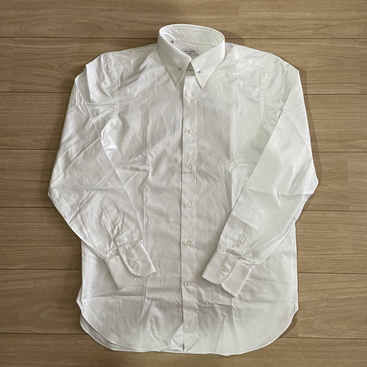 新品 RING JACKET Napoliリングヂャケット ナポリ ドレスシャツ イタリア製 長袖シャツ コットンシャツ