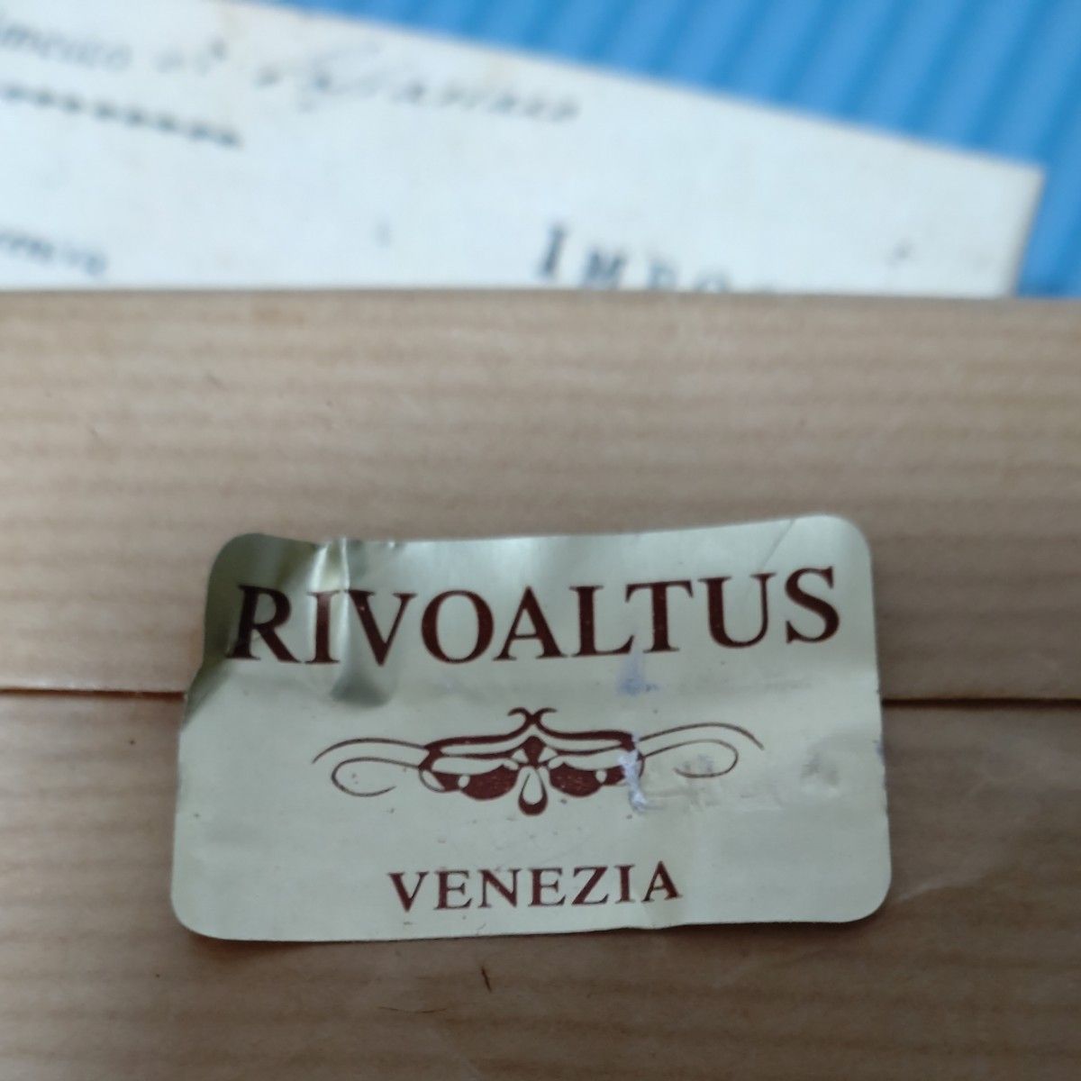 ヴェネチア RIVOALTUS ガラスペン 箱有り