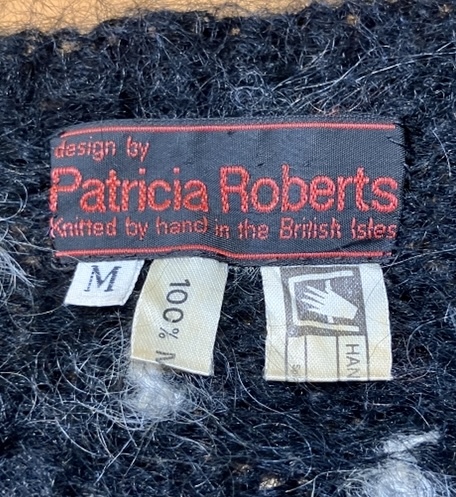 安い イギリス製ビンテージPatriciaRobertsモヘア100%クリスマス