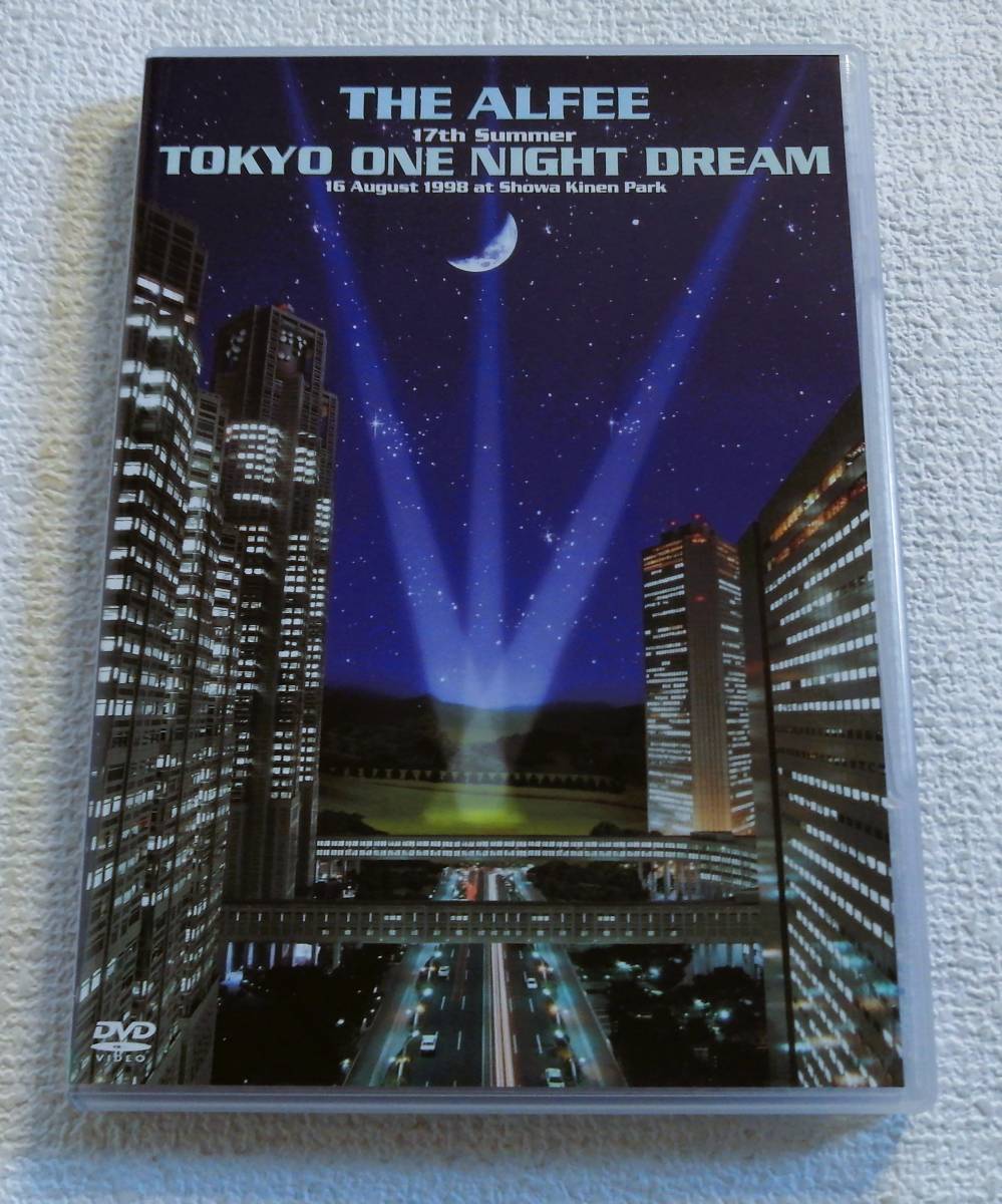 送料160 ALFEE N① DVD 17th Summer 1998 TOKYO ONE NIGHT DREAM 美品