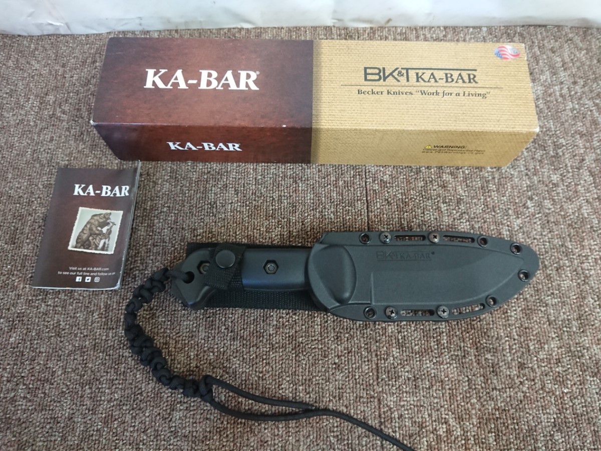 c3413 キャンプ 薪割り KA-BAR BK&T BECKER Knife ケーバーナイフ ベッカー キャンプ アウトドア ソロキャンプ_画像1