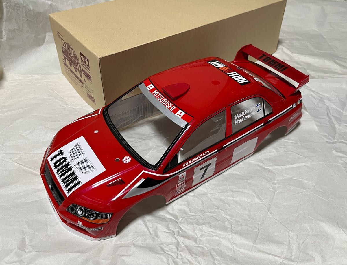 タミヤ 1/10 ランサーエボリューションⅦ WRC 塗装済 タミヤ 1/10 ランサーエボリューションⅦ WRC 塗装済