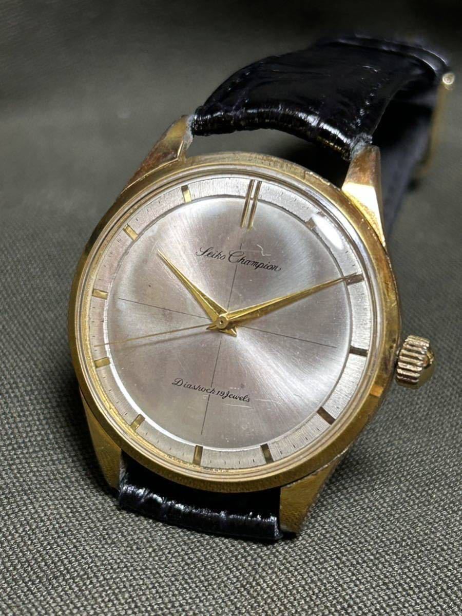 安い購入 Antique SEIKO CHAMPION DIASHOCK 19 JEWELS その他