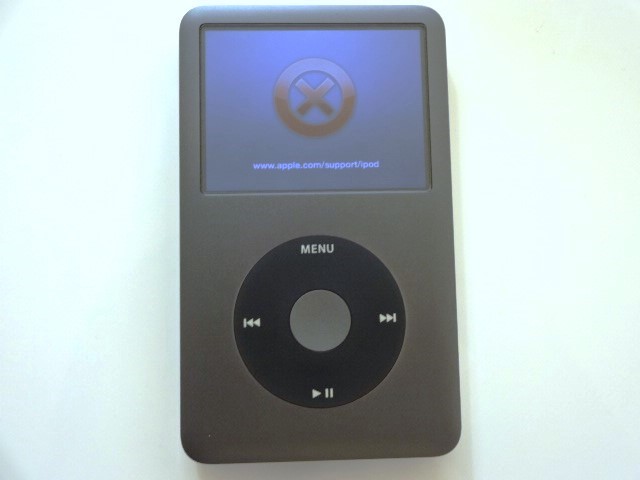 iPod classic 160G 2009ジャンク品 - ポータブルプレーヤー