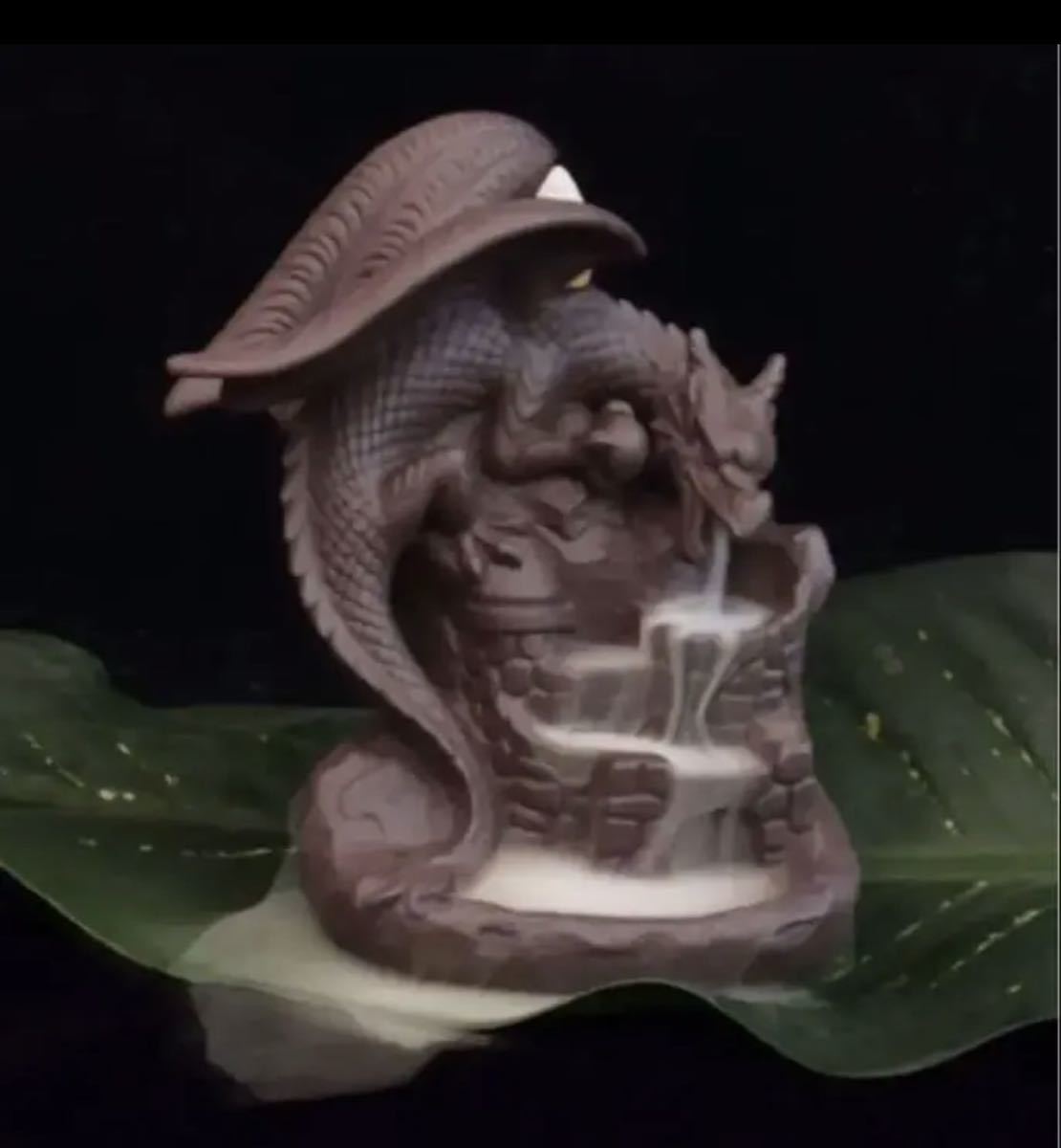  ceramic Dragon / dragon aroma censer new goods dark brown ( reverse . corn &s Tec for ) corn gift attaching 
