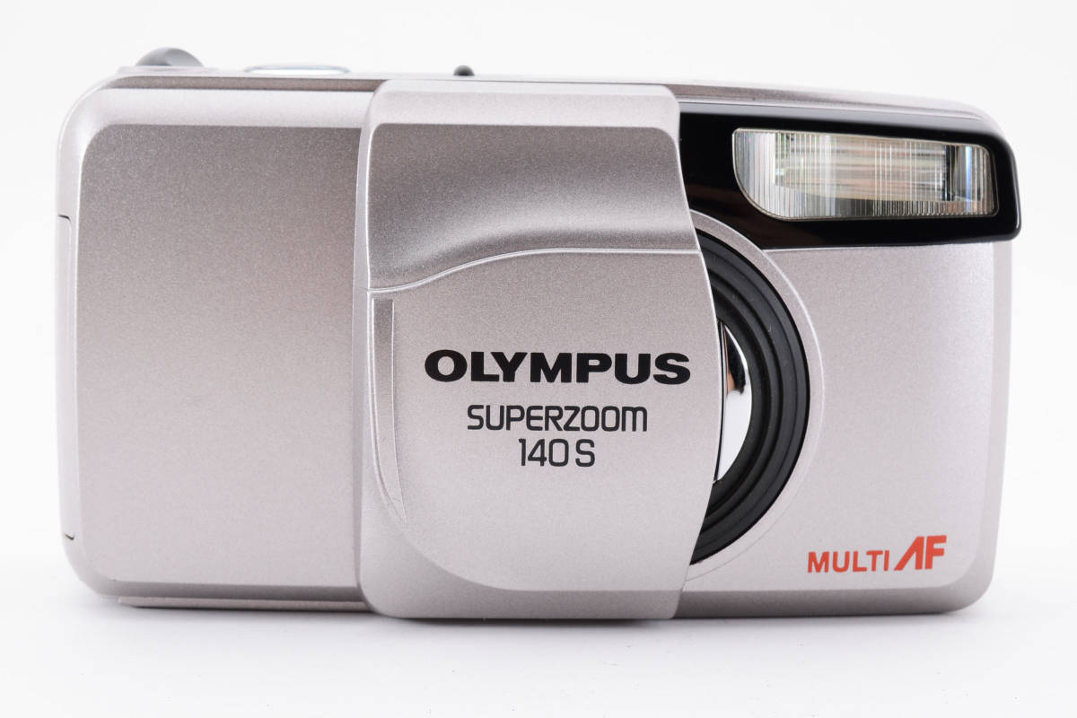 2497 【ジャンク】 Olympus Superzoom 140S 35mm Film Point & Shoot Camera オリンパス コンパクトフィルムカメラ(自動巻き上げ） 0920_画像1