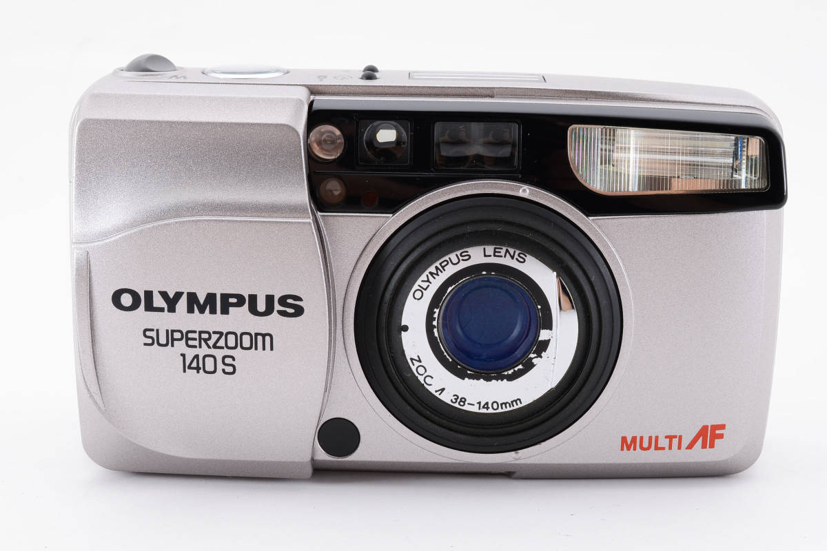 2497 【ジャンク】 Olympus Superzoom 140S 35mm Film Point & Shoot Camera オリンパス コンパクトフィルムカメラ(自動巻き上げ） 0920_画像3