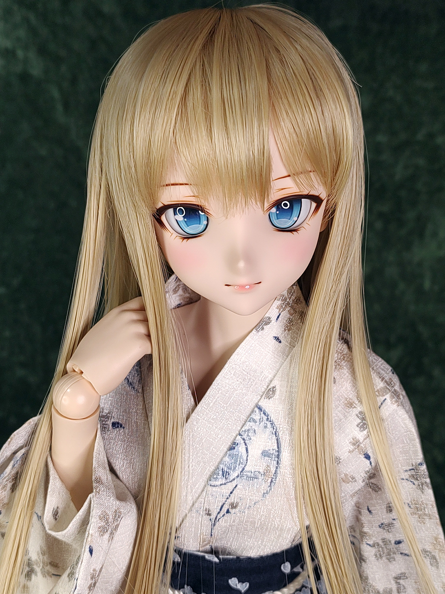 独特な店 DDH-09 フレッシュ肌 カスタムヘッド レジンアイ ドルフィー