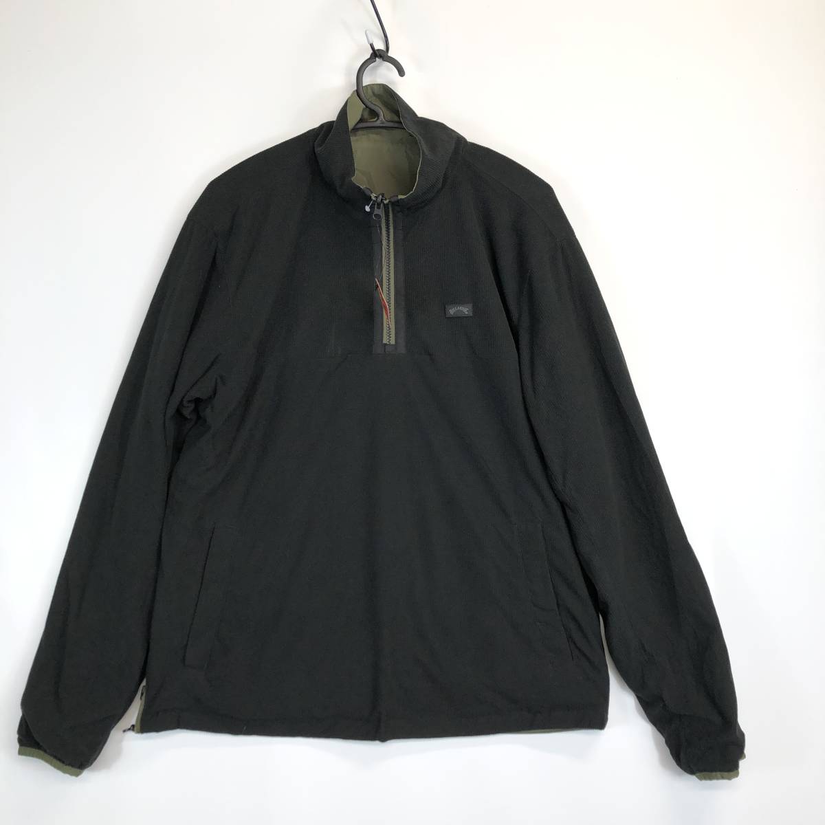 タグ付き BILLABONG ビラボン リバーシブル ナイロンプルオーバージャケット Mサイズ M7393BAR A/Div Highland Reversible Jacket 海外限定_画像7