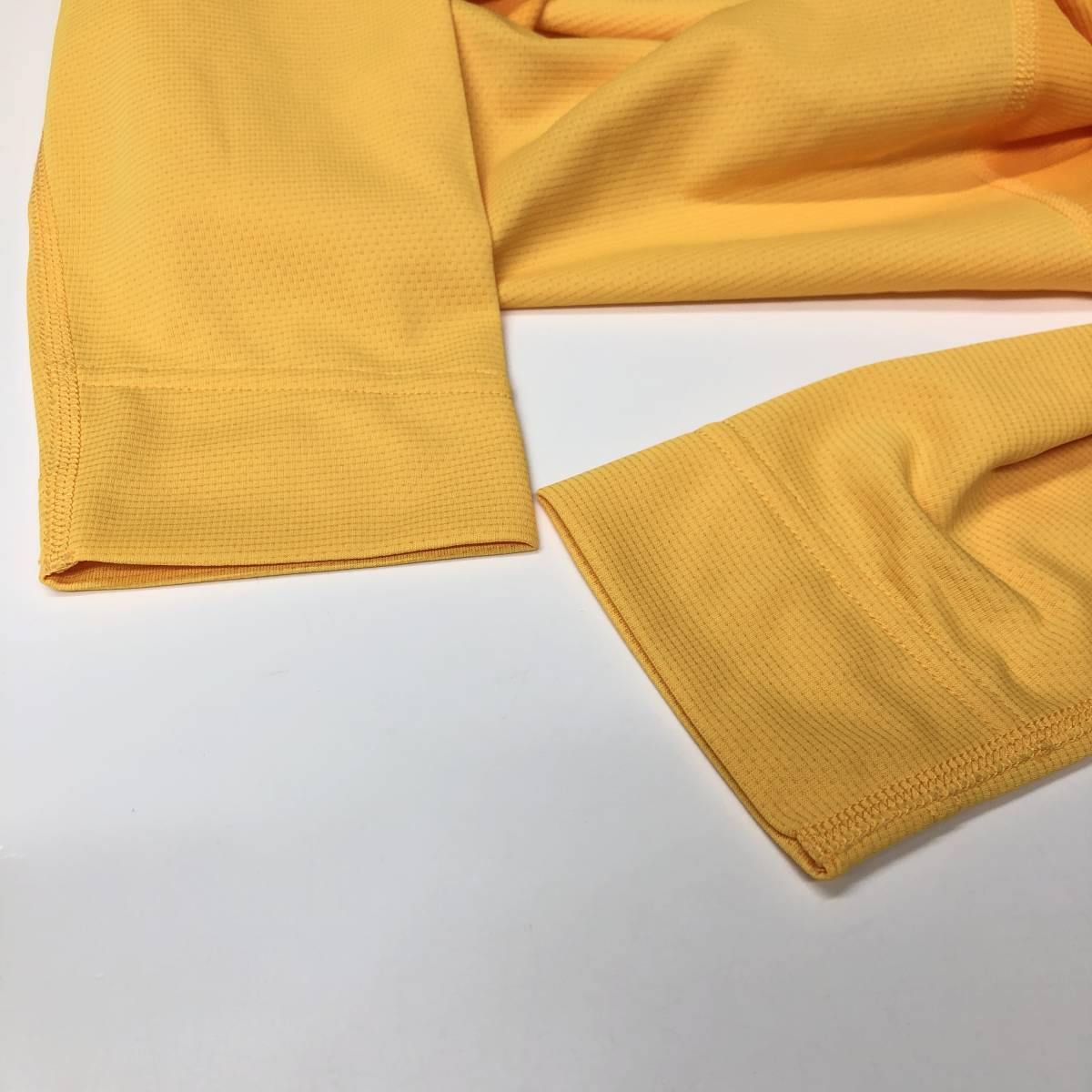  Mont Bell mont-bell 1104931 прохладный длинный рукав Zip рубашка женский L размер желтый orange серия 