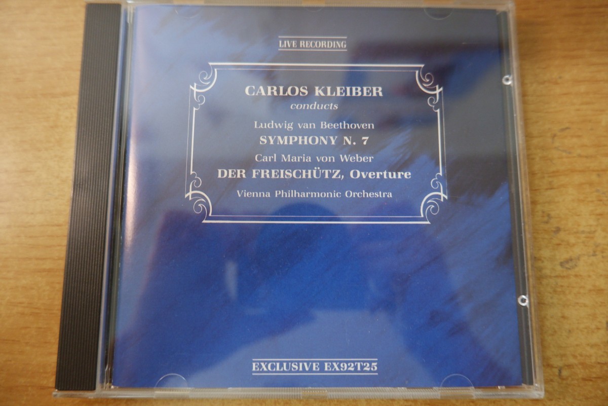 CDj-8991 Ludwig van Beethoven, Carl Maria von Weber - Carlos Kleiber, Vienna Philharmonic Orchestra / Carlos Kleiber Conducts Lud_画像1