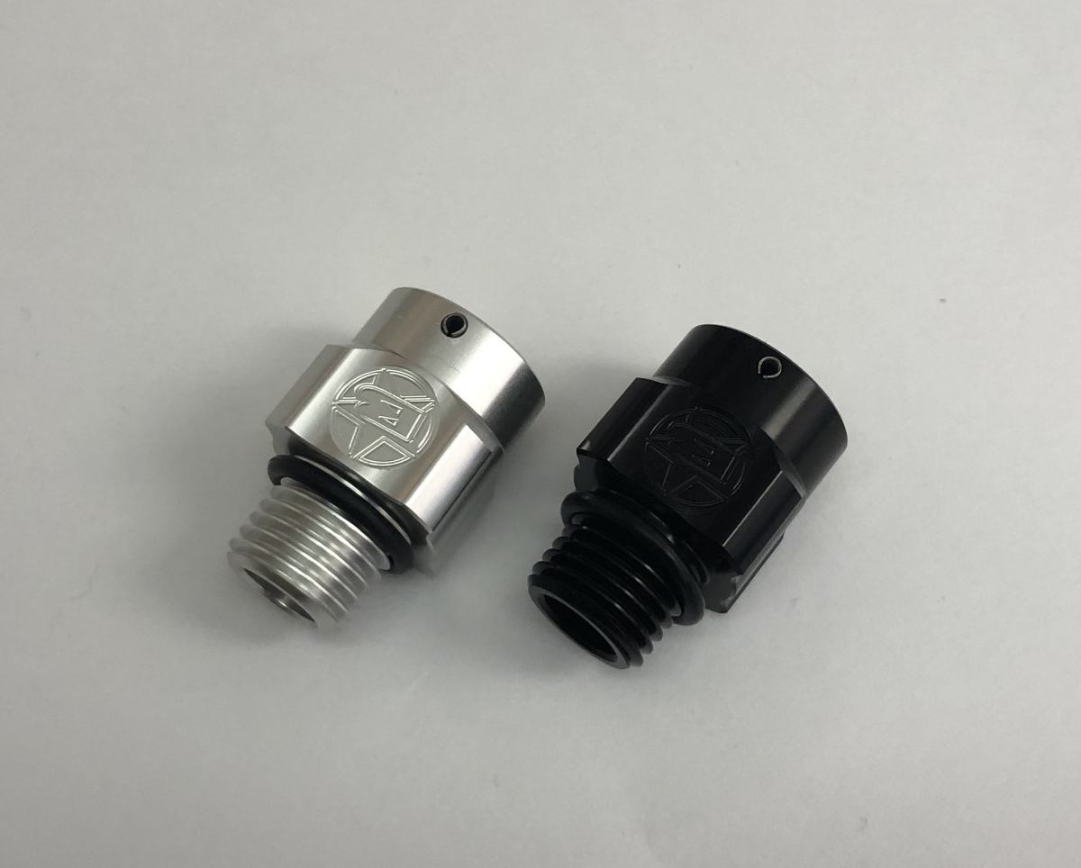 《06-01-066-2》【2個セット】 BLOWSION Vacate Valve Kaw Black ブローション ヴァケートバルブ ボールスカッパー カワサキ ブラック