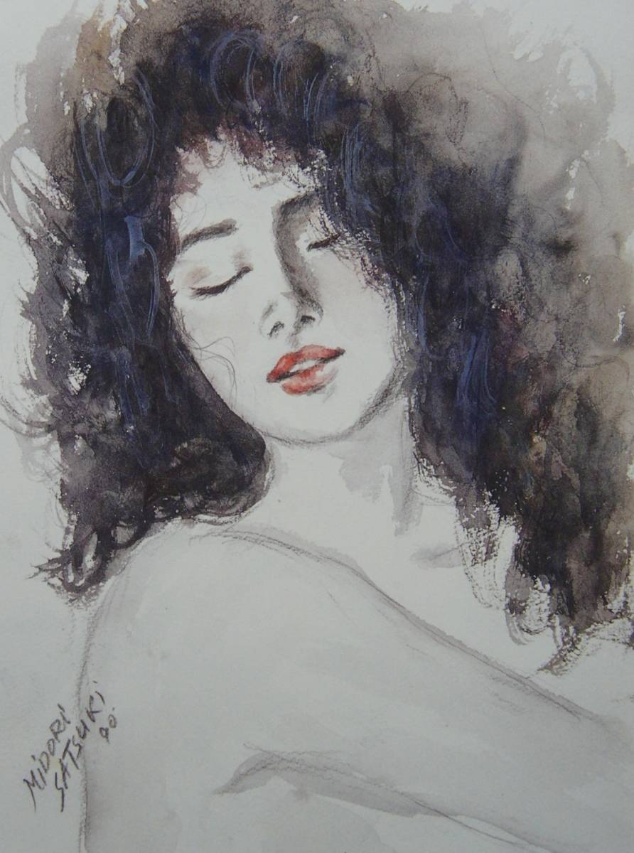 Yahoo!オークション - 「愛の死角」 五月 みどり 希少画集・額装画 日