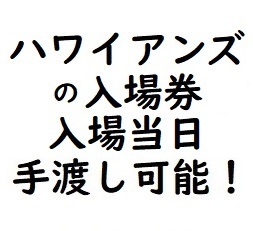 最後の砦！入場当日手渡し可！ スパリゾートハワイアンズ 入場券 ハワイアンズ_画像1