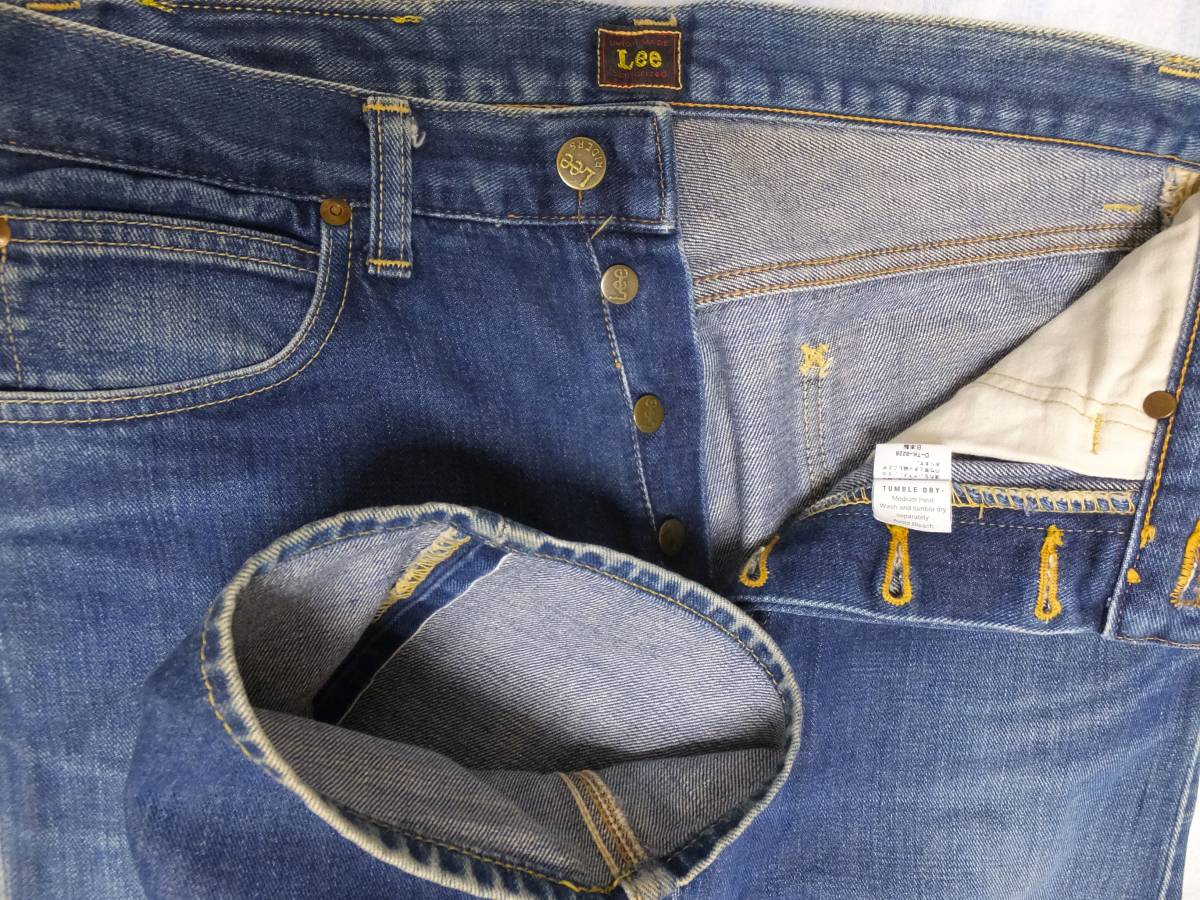 ◆状態良好！ 日本製 1946年 モデルの複刻版 Lee riders 101B LEE リー ライダース vintage jeans ジーンズ デニム アメリカ EDWIN USA 201_画像10