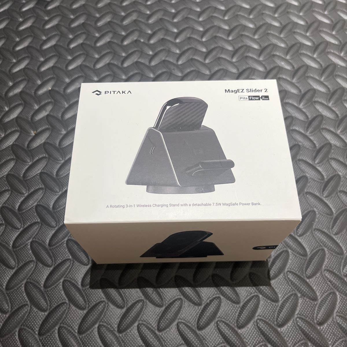 PITAKA ワイヤレス充電器 3 in 1 MagSafe充電器 MagEZ Slider2