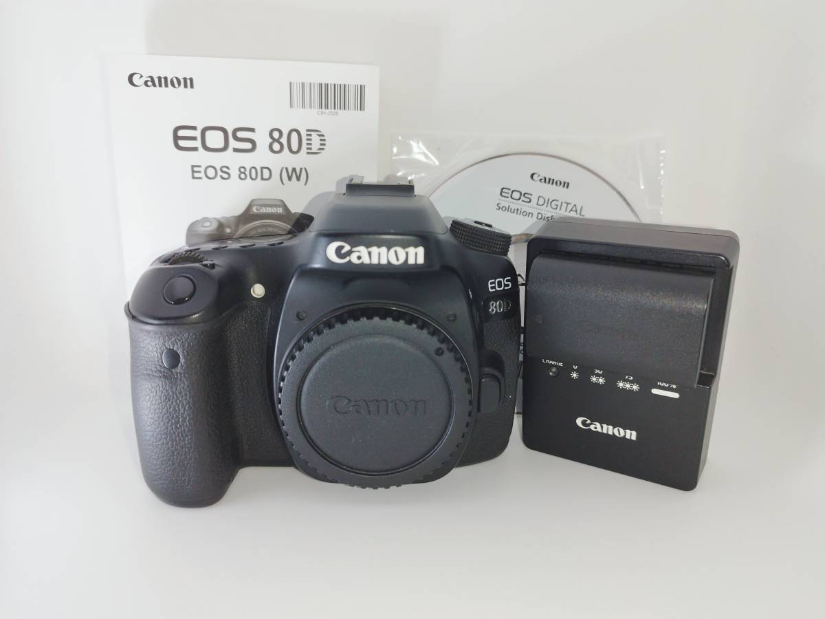 Canon　キャノン　EOS 80D ボディ　◆元箱付◆