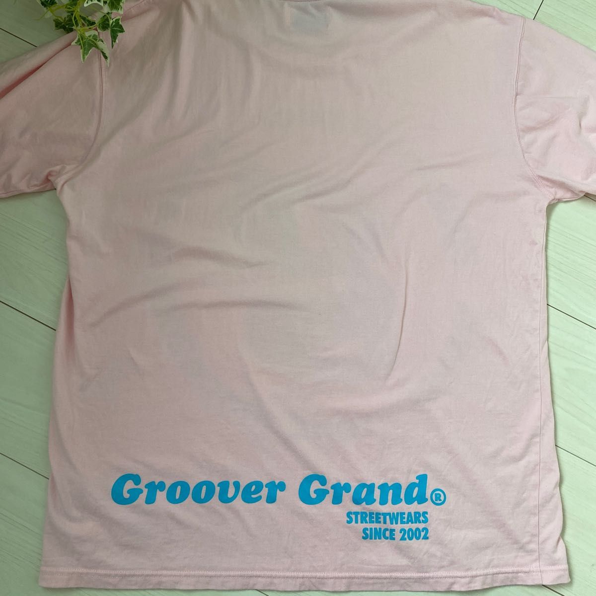 groover grand  グルーバーグランド　ピンク　tシャツ 3L