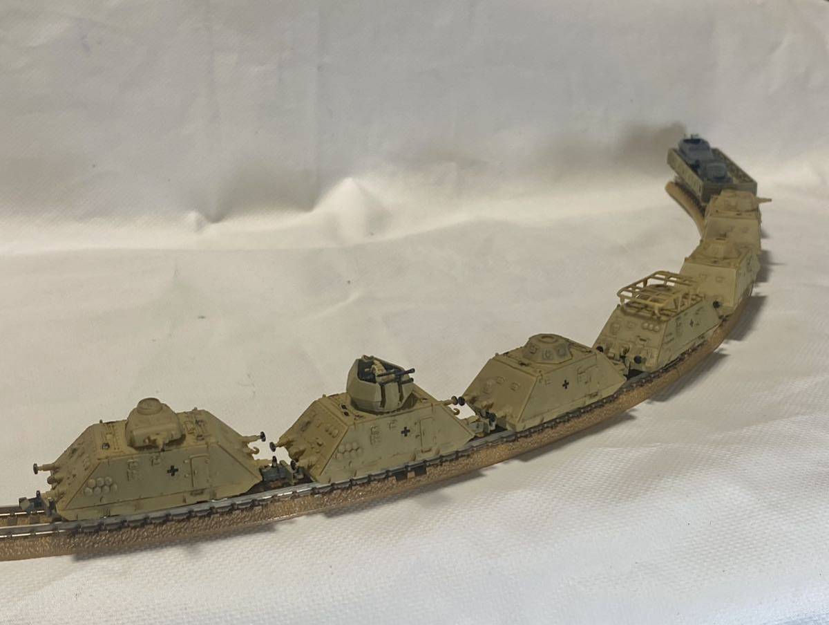 ドイツ軍 装甲列車 ドライジーネ Nゲージ 鉄道模型 完成品 動力 ドイツ軍 装甲列車 ドライジーネ Nゲージ 鉄道模型 完成品 動力