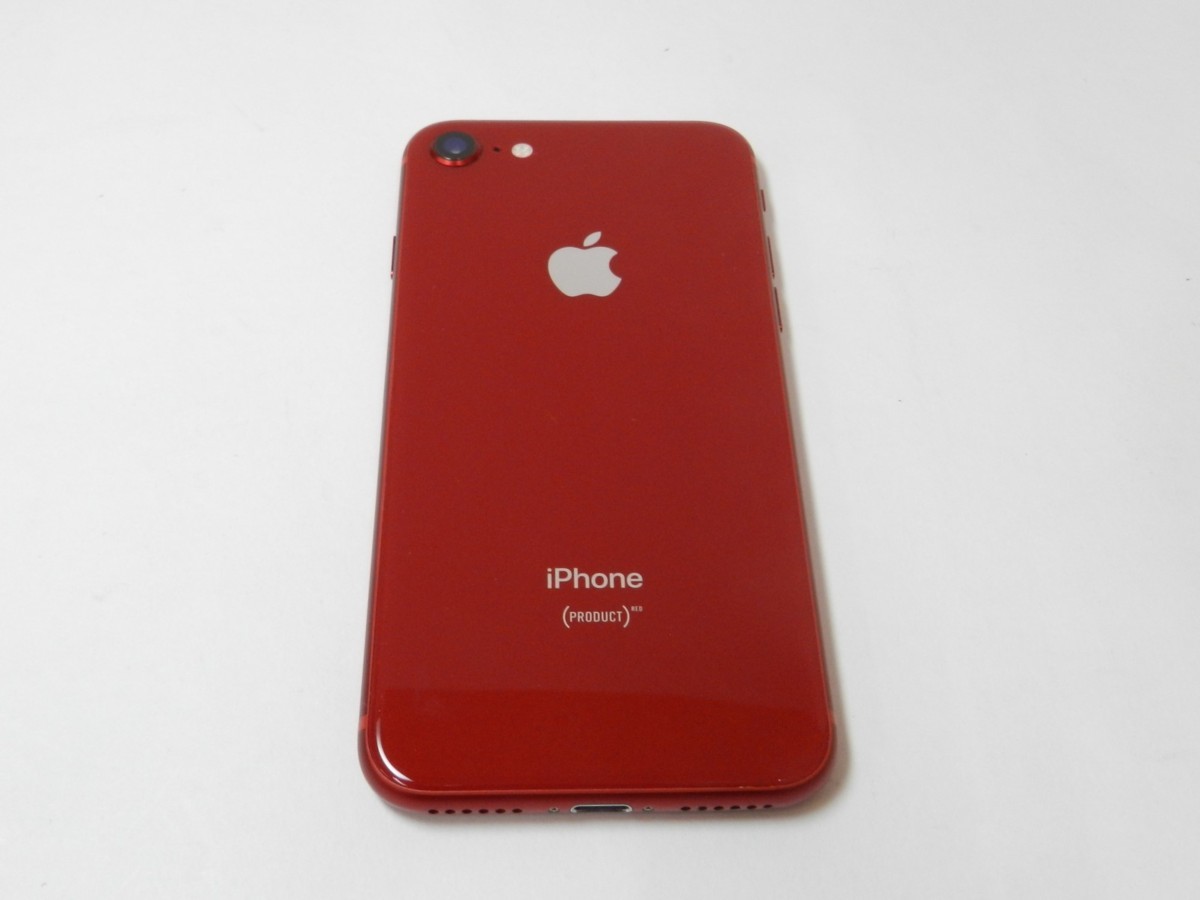 優先配送 アイフォン RED PRODUCT iPhone8 レッド 本体のみ 動作確認済